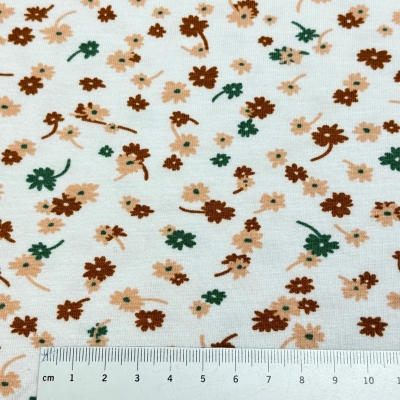 Sportjersey "Daisy Flowers" Streu Blumen | Weiß